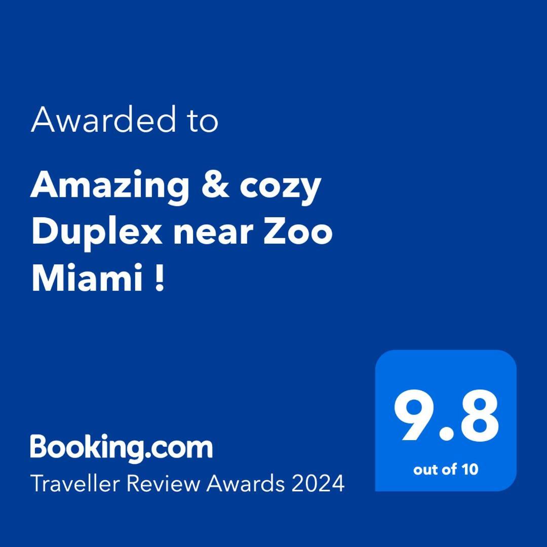 Villa Amazing & Cozy Duplex Near Zoo Miami ! Esterno foto